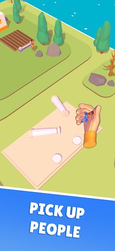 God Hand: Strategy Game - Screenshot 1