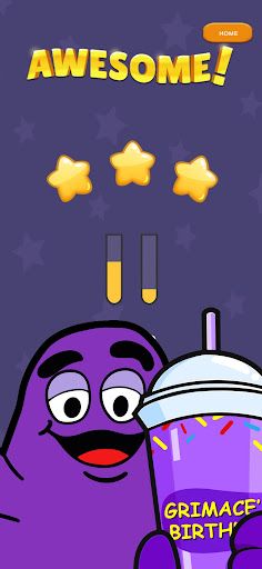 Grimace Sort shakes : Puzzle - Screenshot 3
