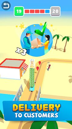 Package delivery 3D - Screenshot 3