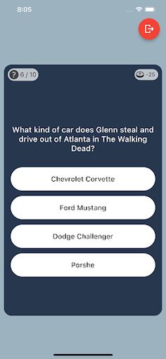 THE WALKING DEAD QUIZ - Screenshot 2