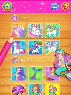 Glitter Coloring & Drawing - Screenshot 2