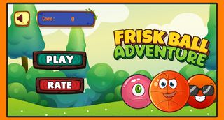 Bouncy Ball Games Frisk Ball A - Screenshot 1