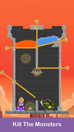 Pull Out Pins : Hero Escape - Screenshot 2