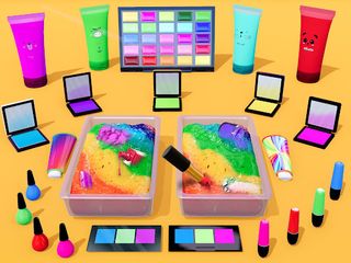 Makeup Slime Maker DIY ASMR - Screenshot 1