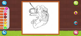 Coloring Book Spiderboy - Screenshot 3