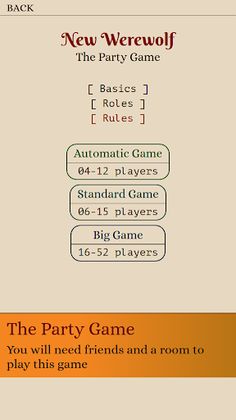 New Werewolf. The Party Game - Screenshot 1