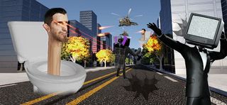 Skibidi Toilet Monster War 48 - Screenshot 2