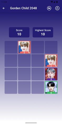 Gorden Child 2048 Game - Screenshot 4