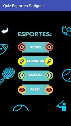 Quiz Esportes Potiguar - Screenshot 1