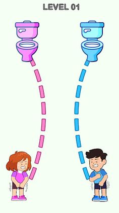 Toilet Rush : Poop Master - Screenshot 1