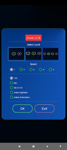 Type fast : abc & 123 - Screenshot 3