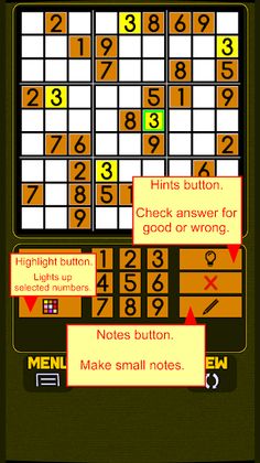 Classic sudoku - Screenshot 1