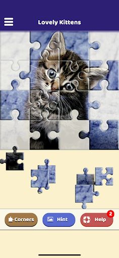 Lovely Kittens Puzzle - Screenshot 2