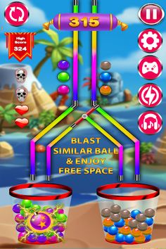 Bubble Pop Gems Shooting Games - Screenshot 2