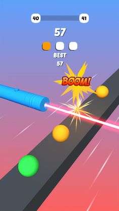 Color Laser : Bubble Shooter & - Screenshot 1