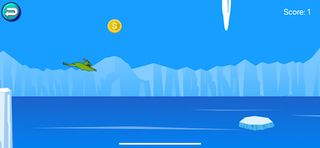 Flappy Dino - Games for kids - Screenshot 2