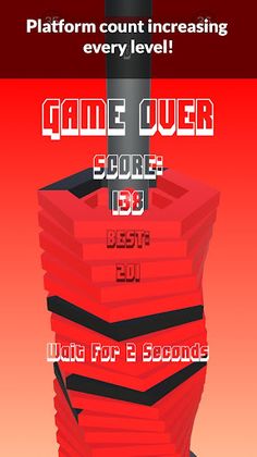 Helix Tower Stack Crash Ball - Screenshot 2