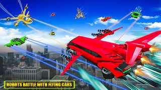 Rabbit Robot Car Transform 3D - Screenshot 2