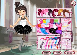 Ballerina Dress Up Girl Game - Screenshot 1
