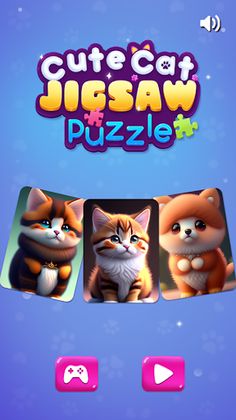 Cute Cat Puzzle - Screenshot 1