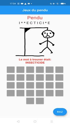 Le pendu - Screenshot 4