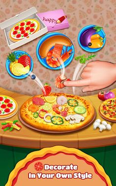 Sweet Pizza Shop - Cooking Fun - Screenshot 4