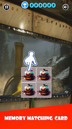 Choo Train Memory Card Game - Screenshot 1