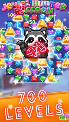 Jewel Hunter Raccoon - Screenshot 1