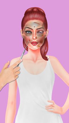 Make Up Game: ASMR Doctor Game - Screenshot 1