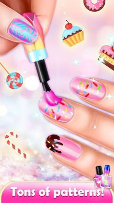 Nail Artist Salon Makeup Games - Screenshot 1