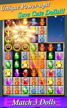 Match 3 color Dolls | new Matc - Screenshot 2