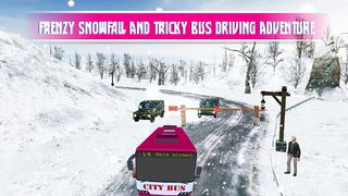 Pink Lady Snow Bus City Driver - Screenshot 3
