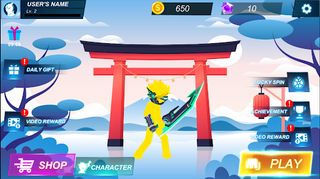 Stickman Warriors: Final Fight - Screenshot 1