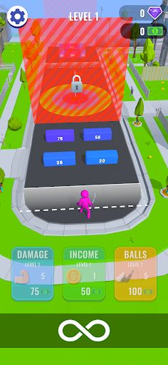Golf Bump 3D - Screenshot 1