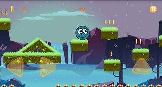 Blue Ball Adventure - Ball in - Screenshot 2