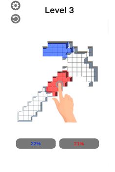 Color Fill Block 3D - Screenshot 2