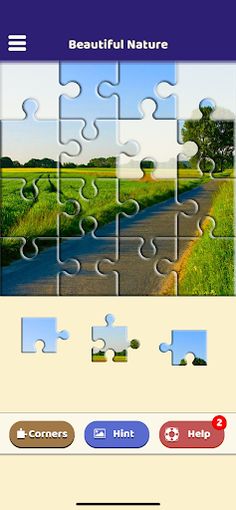 Beautiful Nature Puzzle - Screenshot 2