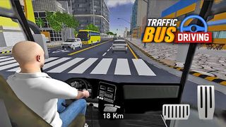Traffic And Bus Driving 2022 - Screenshot 1
