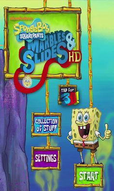 SpongeBob Marbles & Slides - Screenshot 1