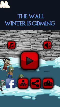 The Wall: Winter Zombies Are C - Screenshot 2