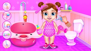 Baby Girl Caring: Animal Dress - Screenshot 1