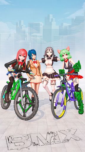 Tricky BMX Track Stunts Racing - Screenshot 2