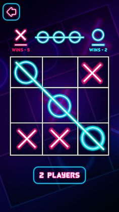 Tic Tac Toe 2 Player - xo game - Screenshot 1