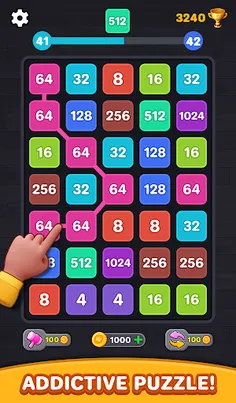 2048 Number Puzzle: Merge Game - Screenshot 2
