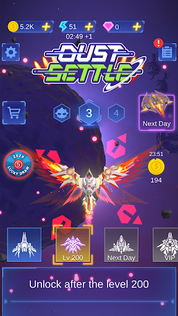 Dust Settle 3D - Galaxy Attack - Screenshot 1