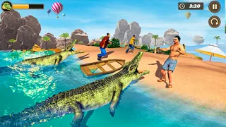 Crocodile Game - Hunting Game - Screenshot 1