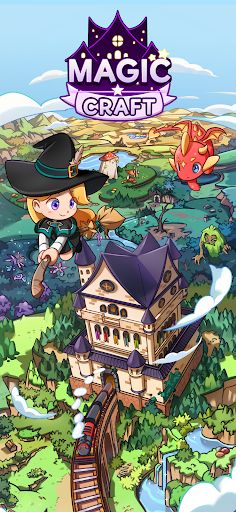 Magic Craft - Merge Tycoon - Screenshot 1