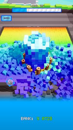 Cube Mess: Demolish pixel art - Screenshot 2