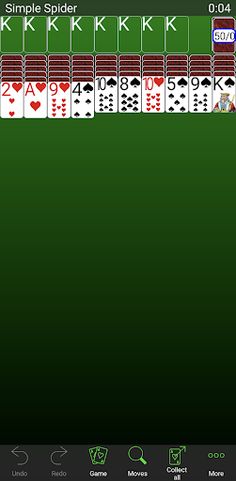 Spider Solitaires - Screenshot 3