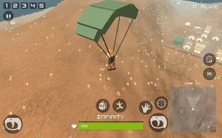 Grand Pixel Royale Battle 3D - Screenshot 2